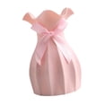 thumbnail image 2 of Florero europeo decoración minimalista Macarena jarrón moderno rosa 10,5 cm x 10,5 cm x 16 cm, 2 of 8