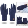 thumbnail image 3 of Guantes suaves de invierno Pantalla táctil Punto Teléfono móvil Hombres Mujeres Guantes gruesos para mensajes de jinwen Guantes de invierno, 3 of 7