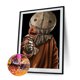 thumbnail image 2 of Cuadros Decorativos Kit de pintura de diamante de taladro redondo completo 5D, Kit de mosaico de muñeca espeluznante, diamantes de imitación Ndcxsfigh Nuevos Originales, 2 of 9