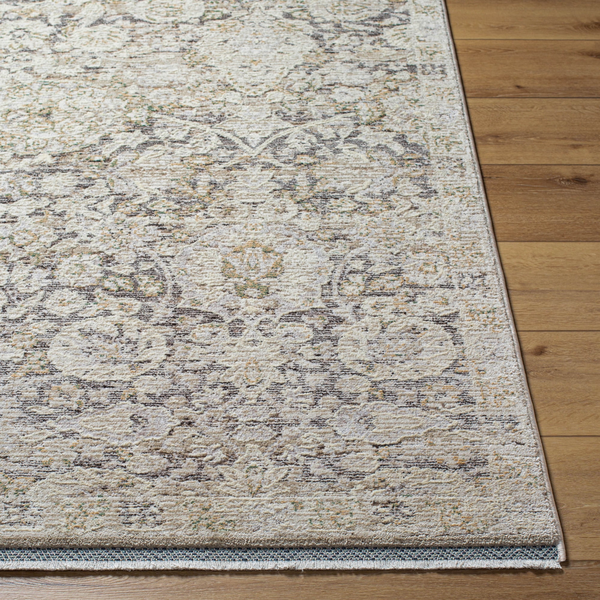 Artistic Wavers Rivaldo Area Rug, 7'10" x 10', Light Olive/Cream