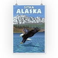 thumbnail image 2 of Bald Eagle Diving, Sitka, Alaska (12x18 Wall Art Poster, Room Decor), 2 of 3