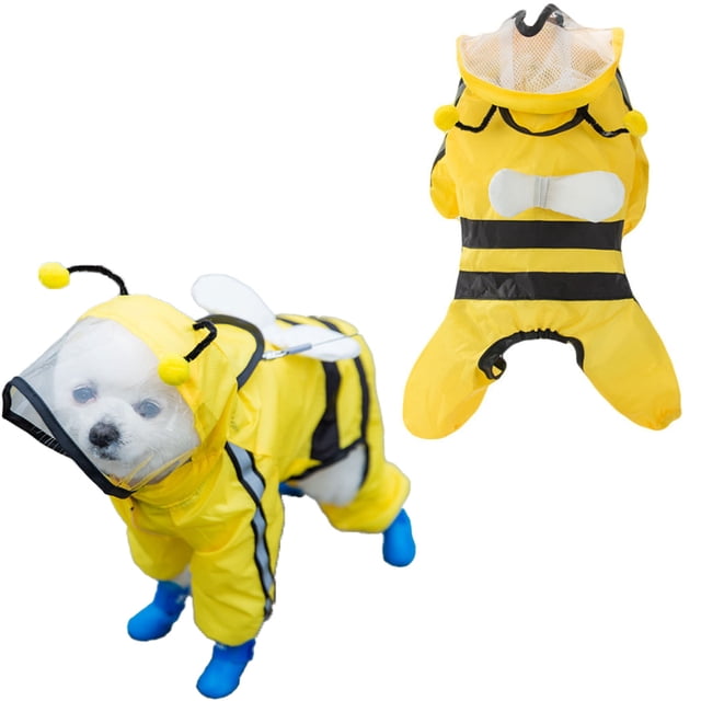 Chaqueta impermeable con capucha para perros, impermeable, ligera y transpirable, ideal para cachorros (talla XXL)