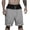 Summer Shorts # Gray, variant on Maqroz Mens Basketball Shorts Athletic Gym Training Shorts with Pockets Striped Elastic Waist Drawstring Sportswear Running Workout Active Summer Casual Short Pants
