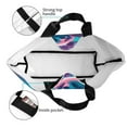 thumbnail image 4 of Adobk DJ Panda Hot Air Balloon Print Water-Resistant Tote Bag Lightweight Large Capacity Adjustable Strap Shopping Work Commute Essentials, 4 of 8