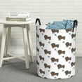 thumbnail image 7 of KLL Dachshund Dog Waterproof Foldable Laundry Hamper Bucket with Handles for Storage Bin,Kids Room,Home Organizer (Medium ), 7 of 7