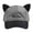 Gray, variant on Cats Ear Baseball Hat with Pilot Eyewear Fast Drying Sport Gear Sunproof Hat