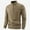 c01Brown, variant on (M-5XL) Big and Tall Men's Quarter-Zip Fleece Jacket, Long Sleeve Half Zip Fleece Pullover Sweaters Thermal Golf Sweatshirt Black XXXXXL