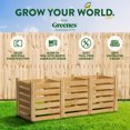 thumbnail image 4 of Greenes Fence Outdoor Cedar Wood Composter 24" x 72" x 31", 231.9 gal, 4 of 8
