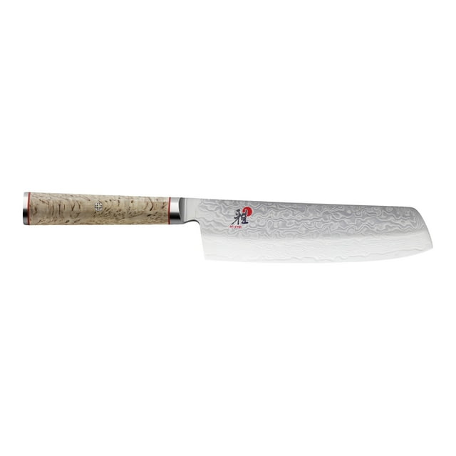 MIYABI 5000 MCD Nakiri de 7 Pouces, Brun