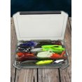 thumbnail image 3 of Kit Señuelos Pesca Juego Cebo Suave Y Duro Capa Engranaje Cuchara Plantilla Metal Minnow para Ba, 3 of 9