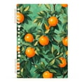 thumbnail image 7 of FORMRS 1-Subject Spiral Notebook 8" x 5" College Ruled 60 Refillable Sheet A5 Hard Cover, 2 Pack, Orange Tree Pattern, 7 of 7