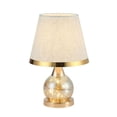 thumbnail image 1 of Lampara De Mesa Iluminacion Luz Vic Dorada, 1 of 2