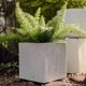 thumbnail image 5 of Maceta cuadrada de arcilla de magnesio con orificios de drenaje for jardín., 5 of 6