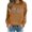512_Khaki, variant on AJHSAKLt Lightweight Hoodies for Women's Dandelion Print Casual Fashion Sweatshirt Top Crewneck Sweatshirts Women Black