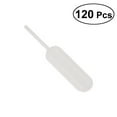 thumbnail image 2 of 120 Packs 4ml Dropper Pipettes Clear Plastic Transfer Liquid for Chocolate or Strawberries Cupcakes, 2 of 7