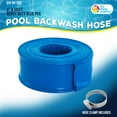 "U.S. Pool Supply Heavy Duty Blue PVC 2"" x 50