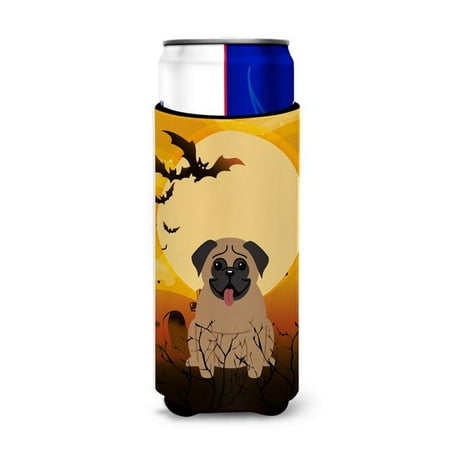 

Halloween Pug Brown Michelob Ultra Hugger for Slim Cans