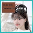 thumbnail image 4 of Electric Scalp Massage 3 Modes Cordless Portable 360 Degree Head Massager Black, 4 of 4