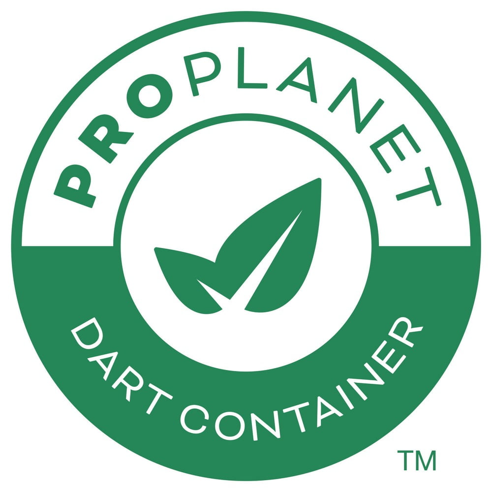 6 in. Diameter ProPlanet Seal Compostable Paper Dinnerware Plate - White (500/Carton)