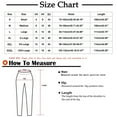 thumbnail image 3 of Babysbule Fashion Womens Straight Pants Casual Solid Color Pumpkin Print Loose Straight Wide Leg Trousers Pants, 3 of 6