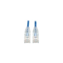 Tripp Lite 3ft Cat6 Gigabit Snagless Molded Slim UTP Patch Cable, Blue