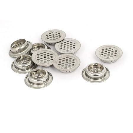 

Unique BargainsOffice Stainless Steel Round Shaped Mesh Hole Air Vents 25mm Bottom Dia 10pcs