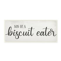 Stupell Industries Son of a Biscuit Eater Southern Country Slang Typography Painting Unframed Art Print Wall Art, 7 x 17