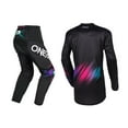 thumbnail image 2 of O'Neal 2024 Youth Girls Element Voltage Motocross Offroad Riding Jersey Pant Combo (Black/Multi, YTH Small, 8/10), 2 of 7