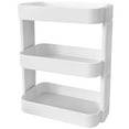 thumbnail image 2 of Miangastore Rotatable Multi Layer Makeup Storage Rack White 1Pcs 12X10.6X5.9In, 2 of 8