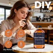 Sweet Tobacco Fragrance Oil for Diffuser, 120ml / 4 fl oz, Long-Lasting Home Scent for Candles, Reed Diffusers and DIY Projects