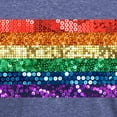 thumbnail image 3 of CafePress - Sequin Pride Flag Men's Deluxe T Shirt - Mens Tri-blend T-Shirt, 3 of 4
