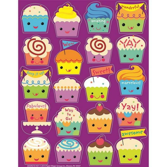 Eureka EU-650921 Cupcake Scented Stickers