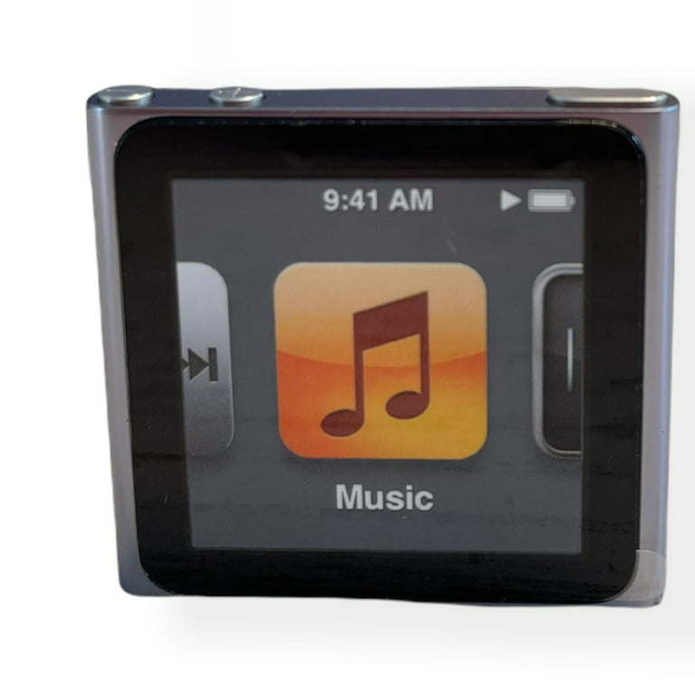 Apple iPod Nano 6th 8GB Silver | MP3 Music Player | Used New - Walmart.com