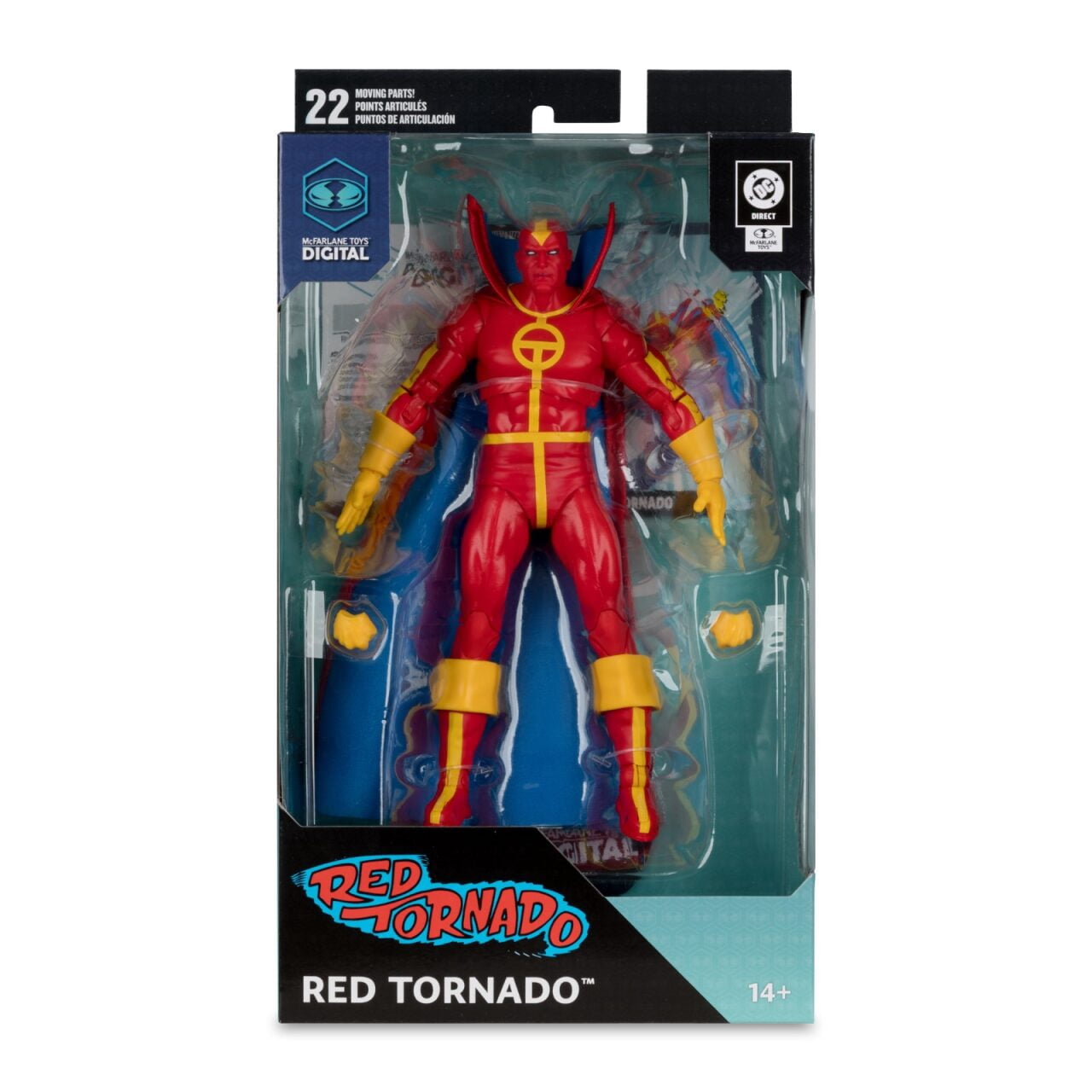 McFarlane Toys, DC Multiverse, Red Tornado, 7-Inch Action Figure