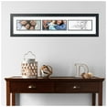 thumbnail image 2 of ArtToFrames Collage Photo Picture Frame with 3 - 4x10 Openings, Framed in Black with Super White and Black Mats (CDM-3926-67), 2 of 8