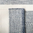 thumbnail image 6 of SAFAVIEH Striped Kilim Ekaterina Striped Cotton Area Rug, Navy/Ivory, 3' x 5', 6 of 10