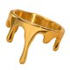 thumbnail image 5 of Anillo de mujer, accesorios de vestuario, elegante tendencia europea, elegante joyería con encanto. Oro Talla 8, 5 of 9