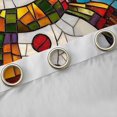 thumbnail image 4 of Manfei Kids Funny Snowman Curtains Pack of 2 (42x84 Each), Merry Xmas Curtains Blackout, Geometric Painting Bedroom Curtains, Luxurious Room Decor, 4 of 6
