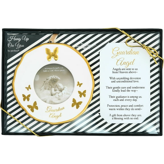 Guardian Angel - 4" Photo Frame Ornament