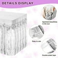 thumbnail image 5 of Metallic Foil Fringe Table Skirt, 108 X 29 inch Tinsel Table Skirt for Baby Showers Wedding Birthday Party(Silver), 5 of 5