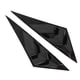 thumbnail image 3 of Par de cubiertas de rejilla de ventana lateral trasera, repuesto negro brillante para Hyundai Elantra 2021, 3 of 5
