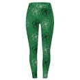 thumbnail image 4 of Audhol St Patricks Day Leggings for Women Women's St. Patrick's Day Autumn and Winter Leggings Artistic Printed Soft Stretchy Pants St Patricks Day Pants D 4XL, 4 of 4
