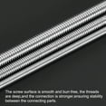 thumbnail image 4 of Uxcell 10-Set Fully Threaded Rod, M3x40mm 304 Stainless Steel Right Hand Thread Bar Studs with Nuts and Washers, 4 of 7