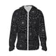 thumbnail image 1 of Balery Spider Web Black Sudadera ligera de manga larga con capucha y protección solar UPF 50+ para hombre y mujer, ideal para pesca y running-Medium, 1 of 7