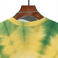 thumbnail image 6 of Tie Dye T-Shirt for Women Casual Short Sleeve Crew Neck Tops Loose Fit Vintage Graphic Summer Tees Blosues, 6 of 8