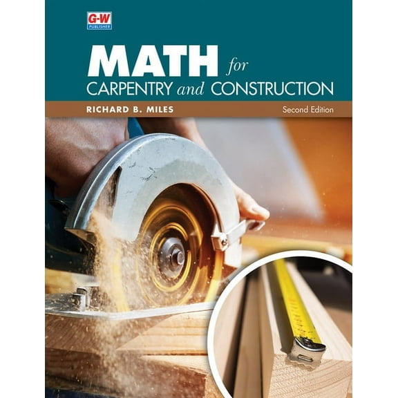 Math for Carpentry and Construction, (Paperback)