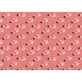 thumbnail image 1 of Ahgly Company Machine Washable Indoor Rectangle Transitional Light Coral Pink Area Rugs, 3' x 5', 1 of 7