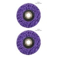 thumbnail image 2 of Rueda de lijado Riwesomey Pulido Agujero interior Tira limpia 2piezas #125 morado CBP033656, 2 of 5