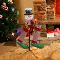thumbnail image 6 of Christmas Decorations Snowman Christmas Stocking Holder, Metal Branch Hanger, Fireplace Mantel Decor Christmas Decoration Christmas Ornament, 6 of 6