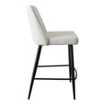 thumbnail image 3 of MOE'S Home EMELIA COUNTER STOOL IVORY, 3 of 5